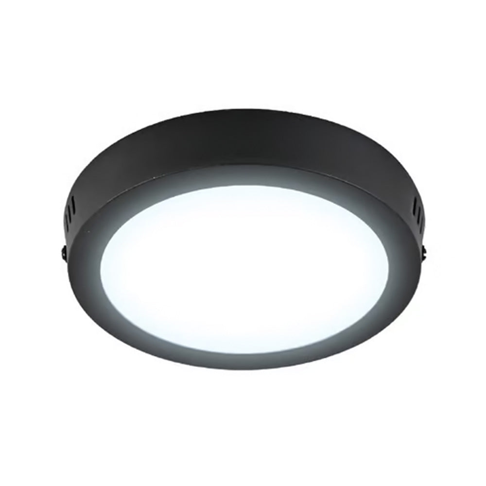 Lámpara Plafón LED Techo 12 W, Luz de Día, Interiores, No atenuable, LED integrado