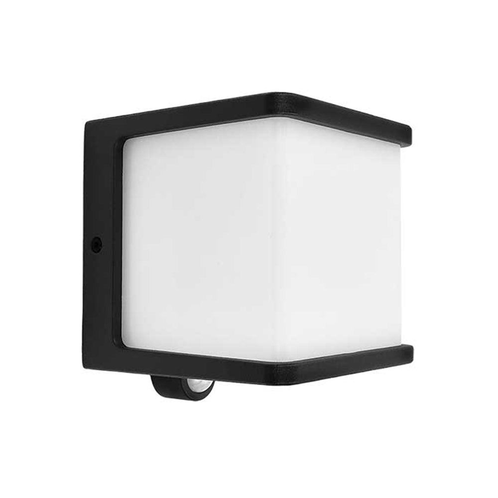 Lámpara Solar Arbotante LED 7.5 W, Luz Suave Cálida, Sensor de Movimiento, 3 Modos de Luz, Control remoto incluido, IP54, LED integrado