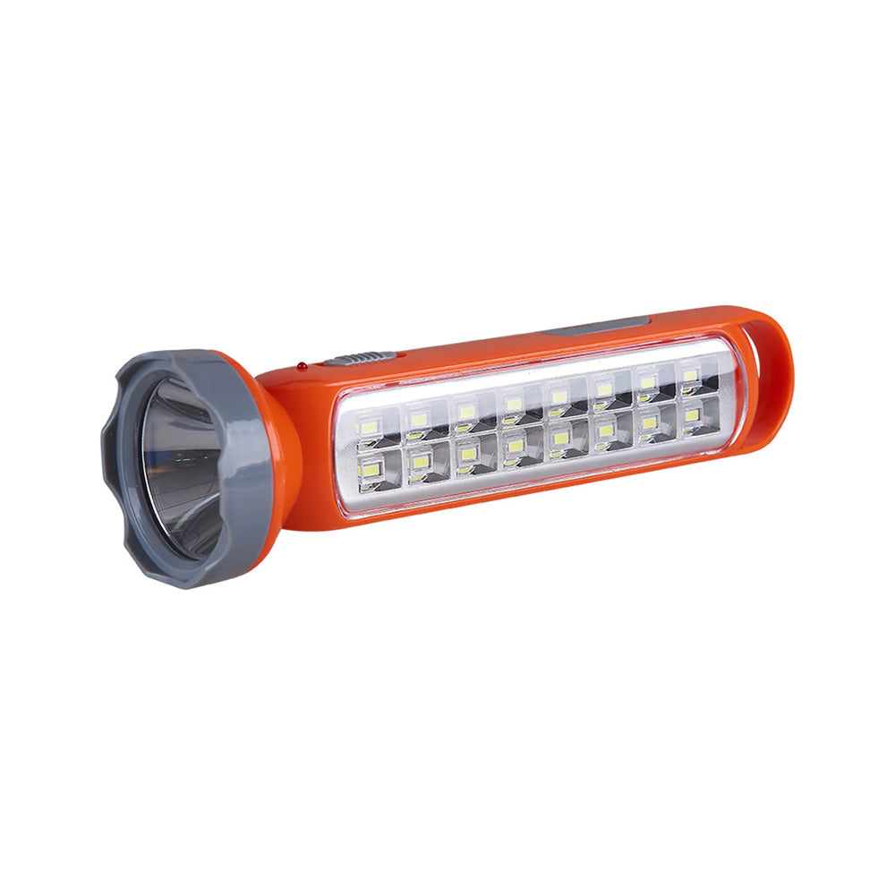 Linterna LED Recargable Portátil 3 W, Luz de Día, LED integrado