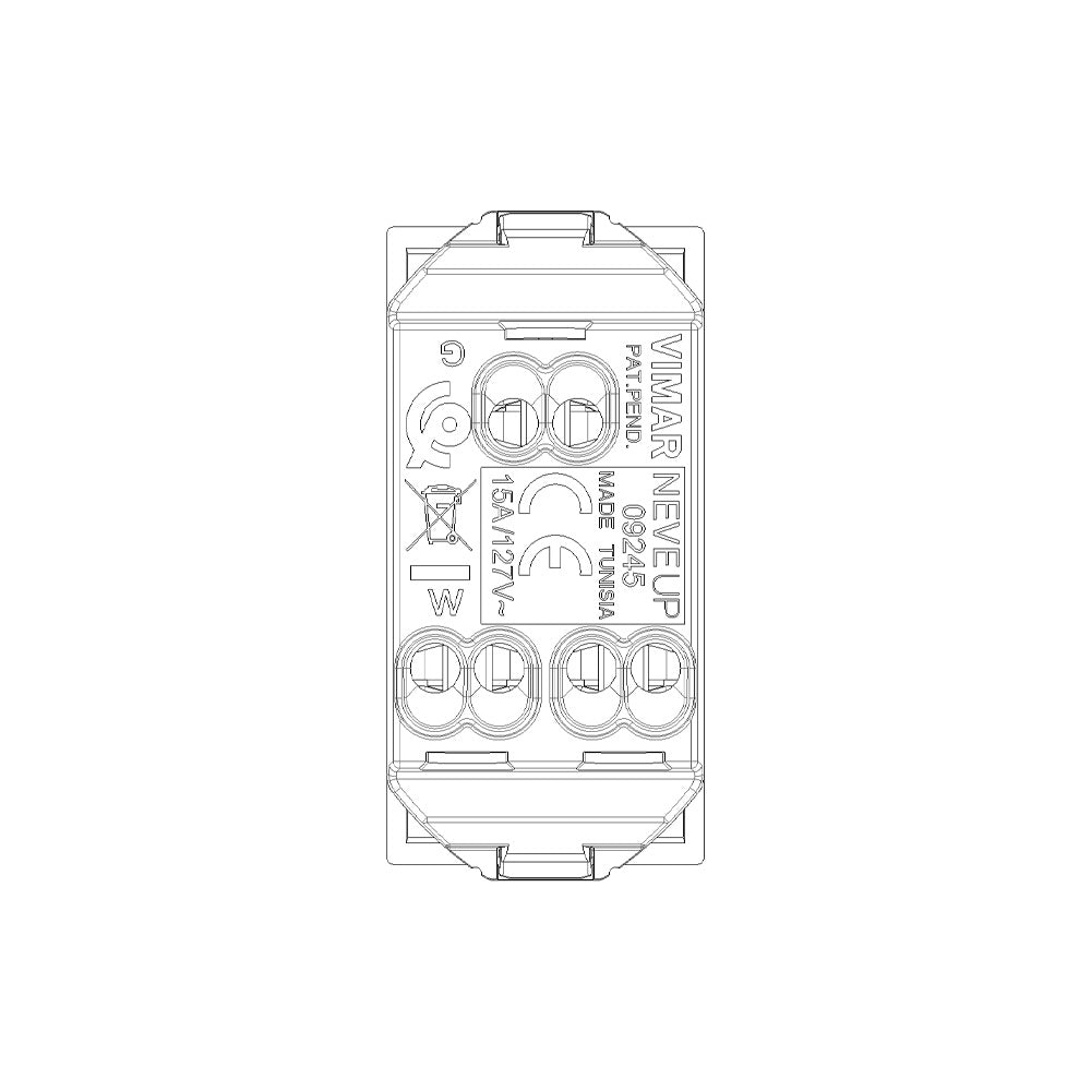 Toma 2P+T 15A USA+SASO carbon matt