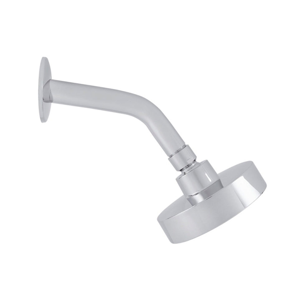 Regadera de cebolla redonda con brazo y chapetón